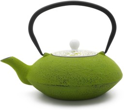 Bild von Teekanne Yantai grün 1,2 L Teekanne aus Gußeisen
